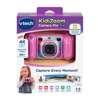 VTech® KidiZoom® Camera Pix™ Plus (Pink) With Panoramic & Talking